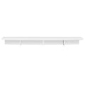 Miniatyrbillede 2 af 2: Rootz TV Cabinet Lowboard Baxter - Entertainment Stand - Media Console - Television Holder - TV Unit - Display Shelf - Storage Rack - White Decor - 17