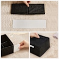 Miniatyrbild 6 av 9: Rootz 8-delat set Underkläder Organizer - Underkläder Förvaring - BH och trosa Organizer - Non-Woven Tyg - 32cm x 32cm x 10cm