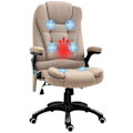 Pikkukuva 10 / 11: Rootz -hierontatuoli, jossa on lämpötoiminto - ergonominen työpöytätuoli - korkeus säädettävä - edistää verenkiertoa - 68L x 72W x 110-120H CM - Ruske