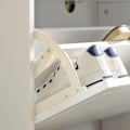 Pikkukuva 6 / 7: Rootz-kenkäkaappi 2 läpällä - Kengänkippi - Kenkäkaappi - Monipuolinen säilytystila - Tilaa säästävä muotoilu - Järjestetty sisäänkäynti - MDF- ja män