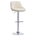 Miniatyrbillede 4 af 10: Rootz Premium barstole i imiteret læder - Justerbare bordskamler - Drejelige barstole - Holdbar, behagelig, nem at rengøre - 84 cm-106 cm x 38 cm x 35