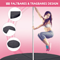 Miniatyrbillede 4 af 11: Rootz Pole Dance Mat - Gymnastikmåtte - Øvelsesmåtte - Forebyggelse af skader - Ø 150 x 5 timer cm