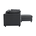 Miniatyrbillede 11 af 11: Rootz Modern 3-sæders hjørnesofa - Komfortabel sofa - Ergonomisk sofa - Rygstøtte - 220L x 157P x 81H cm