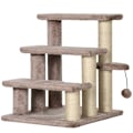 Miniatyrbillede 1 af 10: Rootz Pet Trappe - Katteklatretrin - Kitty Play Tower - Hjælper med at nå høje områder - Kompakt og bærbar - Robust design - 45 cm x 40 cm x 48 cm