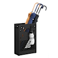 Miniatyrbillede 7 af 7: Rootz Paraply Stand - Metal Paraply Stand - Paraply Holder - Paraply Opbevaring - Stål - Sort - 28 x 12 x 41 cm