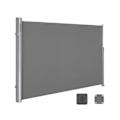Miniatyrbild 1 av 8: Rootz sidomarkis - Solskydd - Utomhustak - Ram av aluminiumlegering - Polyestertyg - UV-skydd - Enkel installation - 180cm x 400cm