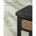 Miniatyrbild 4 av 6: Rootz Konsolbord - Hallbord - Entrébord - MDF-spånskiva PVC - 30 cm x 100 cm x 80 cm - Perfekt för små utrymmen
