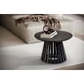 Miniatyrbillede 3 af 7: Rootz Modern Design Sofabord - Rundt bord - Stuebord - Håndlavet - Mangotræ - Beskyttende lak - 60cm x 60cm x 41cm