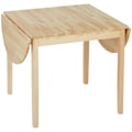 Miniatyrbillede 1 af 6: Rootz Foldbart ovalt spisebord - Rumbesparende bord - Solid træbord - Optimer plads - 140L x 70b x 75 timer cm