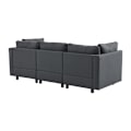 Miniatyrbillede 10 af 11: Rootz Modern 3-sæders hjørnesofa - Komfortabel sofa - Ergonomisk sofa - Rygstøtte - 220L x 157P x 81H cm