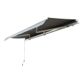 Miniatyrbillede 4 af 8: Rootz Awning - Articulated Arm Awning - Cassette Awning - Remote Control Awning - Aluminum - Grey - 4.95x3m