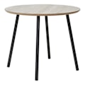 Miniatyrbild 1 av 4: Rootz Aalst soffbord - Modernt bord - Minimalistiska möbler - Elegant design - Ø55x45 cm