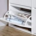 Miniatyrbillede 7 af 9: Rootz Justerbart Skoskab - Skovipper - Skostativ - Alsidig opbevaring - Justerbare rum - MDF-konstruktion - 61cm x 81cm x 26cm