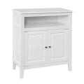 Miniatyrbillede 1 af 7: Rootz White Badeværelsesopbevaring - Skab Opbevaring Skab Badeværelseshylde - B69 x D33 x H80cm