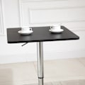 Miniatyrbillede 6 af 7: Rootz Højdejusterbart barbord - Pubbord - Cocktailbord - Stabilitet og holdbarhed - 60L x 60W x 69-93H cm