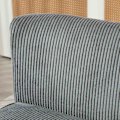 Miniatyrbillede 8 af 11: Rootz 2 -sædet polstret sofa - Loveseat - Compact Couch - Komfortabel polstring - 117 x 56,5 x 77 cm - Grå
