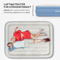 Miniatyrbillede 4 af 10: Rootz 2 Person oppustelig campingmadras - Luftseng - Blow-Up madras - Indbygget pumpe - Bæretaske - 203 cm x 152 cm x 46 cm - Lyseblå - Optimal kropss