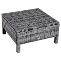 Pikkukuva 8 / 10: Rootz Double Sofa - Garden Sofa - Garden Furniture - Garden Set - Seater Sofa - 2 x Stool Cushions