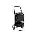 Miniatyrbillede 1 af 6: Rootz Shopping Trolley - Skuldertaske - Multifunktionel vogn - Aluminiumsramme - Isoleret rum - 44cm x 100cm x 27cm