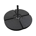 Miniatyrbillede 8 af 11: Rootz Paraply Stand - Paraply Base - Paraply Weight Base - Transportabel Paraply Base - 48 cm x 48 cm x 8 cm