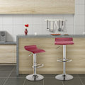 Miniatyrbillede 2 af 9: Rootz Designer barstol - Moderne barstol - Justerbar bordstol - Komfortabel, holdbar, nem at rengøre - Kunstlæder - 39 cm x 38,5 cm, Højde 63 cm-83 cm