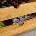 Miniatyrbillede 2 af 7: Rootz Kaffemaskine Stand & Coffee Pod Kapsel Teposer Æskeholder Organizer med 2 skuffer