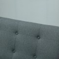 Miniatyrbillede 4 af 8: Rootz Sovesofa - Sofa - To-personers Sofa - Dobbeltsofa - Grå - 115 cm x 66,5 cm x 73 cm