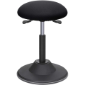 Miniatyrbillede 1 af 8: Rootz skammel - Bordskammel - Højdejusterbar - Ergonomisk - Roterbar - Anti-Slip - Sort