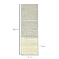 Miniatyrbillede 3 af 7: Rootz Ridsemåtte - Ridsebeskyttelse Sofa Sisal Ridsetæppe Til Kat - Lænestolssofa - Katte Ridsemåtte - Beige + Grå - 130 x 45 x 0,3 cm