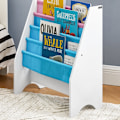 Miniatyrbillede 7 af 8: Rootz Toddler Reol - Børnebogreol - Bogorganisering - MDF-ramme - Polyesterrum - 62 cm x 71 cm x 30 cm