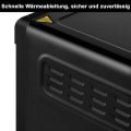 Pikkukuva 7 / 7: Rootz-miniuuni - Kompakti keittiökone - Sähköliesi - Tehokas kaksoislämmitys - Monitoiminen ruoanlaitto - Helppokäyttöinen - 453mm x 298mm x 333mm