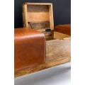 Miniatyrbild 5 av 7: Rootz Design Bänk Brun Förvaringslåda 120 x 29 x 53 cm Byrå - Pall Garderobsbänk Pall