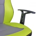Miniatyrbillede 8 af 9: Rootz Kontorstol til børn - Drejestol - Ergonomisk - Højstol - Gul - Grå - Sort
