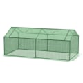 Miniatyrbild 7 av 7: Rootz Greenhouse - Folieväxthus med fönster - Tomathus - Kallstomme - Grön - 180 x 90 x 70 cm