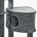 Miniatyrbillede 10 af 11: Rootz Kradsestolpe - Grå - Spånplade, Sisal, Fiannel - 21,65 cm x 17,71 cm x 94,48 cm