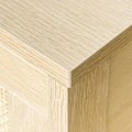 Miniatyrbillede 5 af 8: Rootz Bedside Table - Bedside Table - Bedside Table - Side Table - Drawer Storage Shelf - Natural - 40 x 40 x 48 cm