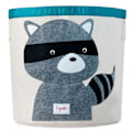 Miniatyrbild 1 av 3: Raccoon Toy Bag 3 Groddar Multicolor Grå