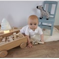 Miniatyrbild 2 av 2: Trä vagn - Egmont Toys - Med block - Färg beige - För barn från 24 månader - Hållbar Beige