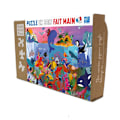 Pikkukuva 1 / 3: Puzzle Michèle Wilson - Alla haven av Mathilde Joly - WILSON JEUX kastanj