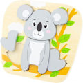 Pikkukuva 3 / 3: Ulysse - Palapeli Koala Grå