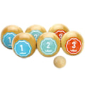 Pikkukuva 2 / 3: Retro Pétanque-peli Yksilöllinen Väritys Beige