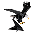 Miniatyrbild 1 av 2: Fridolin - 3D-modell i papper Örn Svart