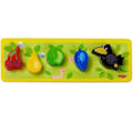 Pikkukuva 1 / 3: Haba palapeli muoto puutarha junior 10 x 30 cm puu 6 osaa