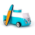 Pikkukuva 4 / 6: Miniatuuri auto - Candylab - VW Beach Bus - Oseaaninsin - Magneettinen telttakatto - 3 vuotta ja enemmän Blå