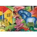 Pikkukuva 3 / 3: Puzzle pojat 24 kappaletta FRANZ MARC LE REVE - Taulut ja maalaukset - Sekä tytöille että pojille - Alkaen 3 vuotta Flerfärgad