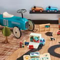 Miniatyrbild 2 av 6: Vilac - Vintage bil bärare blå aqua Blå