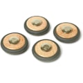 Pikkukuva 2 / 2: Tegu - 4 kpl magneettisia puupyöriä Tegu Svart
