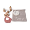 Miniatyrbild 3 av 3: Dockmatningsset - BYASTRUP - 9 st - Brun - Blandat - Från 3 år Grå