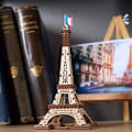 Pikkukuva 6 / 6: Pariisin torni - Ugears - 3D puupuzzle Beige