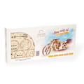 Miniatyrbild 3 av 4: UGears - Bike VM-02 - 189-bitars plywoodpussel för 14-årig pojke Beige